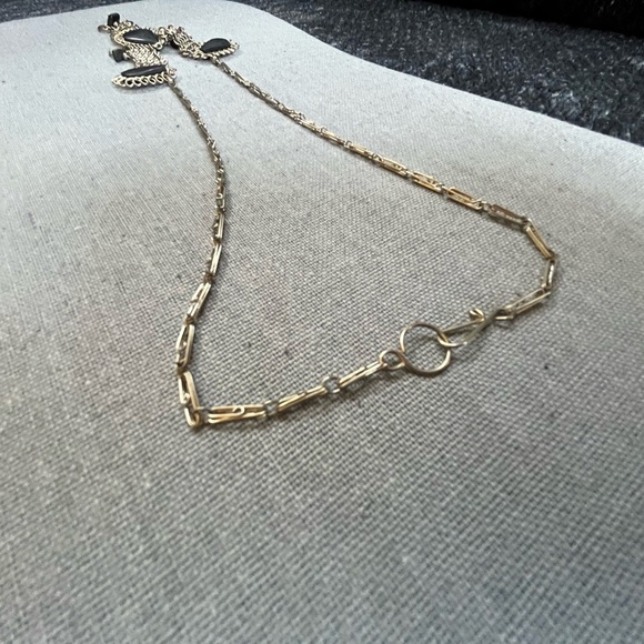 Artisan Peruvian Necklace • Signature Peruvian Wire Work w/ Black Stone - Picture 2 of 6